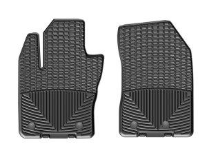 Jeep Renegade Floor Mats (1) - Front - WeatherTech - All-Weather - Black - `15-`27