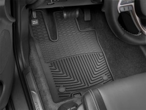 Dodge Durango Floor Mats - Front - WeatherTech - All Weather - Black - `16-`27