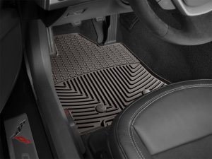 Dodge Durango Floor Mats - Front - WeatherTech - Rubber - Cocoa - `16-`27