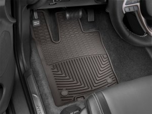 Jeep Grand Cherokee Floor Mats - Front - WeatherTech - Rubber - Cocoa - `16-`27