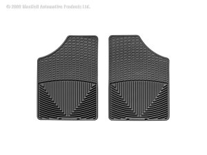 Hyundai XG 300 Rubber Mats - Front - WeatherTech - Black - 2001 Hyundai XG 300 Rubber Mats - Front - WeatherTech - Black - 2001