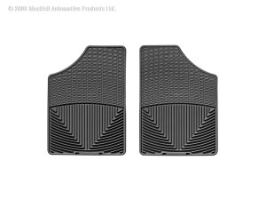 Hyundai XG 300 Rubber Mats - Front - WeatherTech - Black - 2001 Hyundai XG 300 Rubber Mats - Front - WeatherTech - Black - 2001