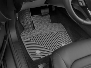 Ford Fusion Floor Mats - Front - WeatherTech - Rubber - Black - `17-`27
