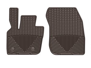 Ford Fusion Floor Mats - Front - WeatherTech - All-Weather Rubber - Cocoa - `17-`27