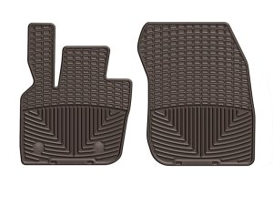 Ford Fusion Floor Mats - Front - WeatherTech - All-Weather Rubber - Cocoa - `17-`27