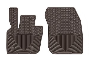 Ford Fusion Floor Mats - Front - WeatherTech - All-Weather Rubber - Cocoa - `17-`27
