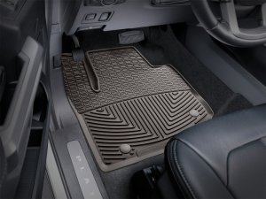 Ford F-350 Floor Mats - Front - WeatherTech - All-Weather - Cocoa - `17-`27