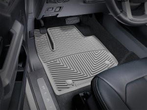 Ford F-250 Rubber Floor Mats - Front - WeatherTech - All-Weather - Grey - `17-`27