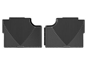 Ford F-250 Floor Mats - Rear - WeatherTech - Rubber - Black - `17-`27