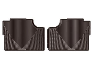 Ford F-550 Floor Mats - Rear - WeatherTech - All-Weather Rubber Mats - Cocoa - `17-`27