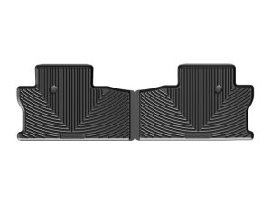 Honda Ridgeline Floor Mats - Rear - WeatherTech - Rubber - Black - `17-`27
