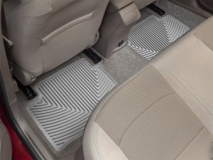 Chevrolet Cruze Floor Mats - Rear - WeatherTech - Rubber - Grey - `17-`27