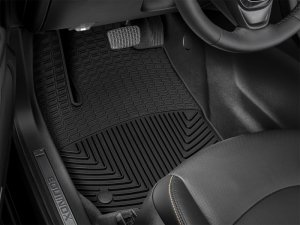 Chevrolet Equinox Floor Mats - Front - WeatherTech - Rubber - Black - `18-`27