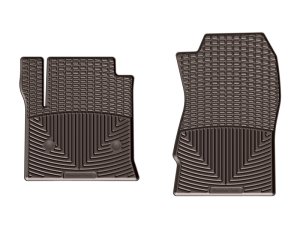 Chevrolet Equinox Floor Mats - Front - WeatherTech - Rubber - Cocoa - `18-`27 Chevrolet Equinox Floor Mats - Front - WeatherTech - Rubber - Cocoa - `18-`27