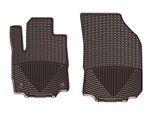 Chevrolet Equinox Floor Mats - Front - WeatherTech - Rubber - Cocoa - `18-`27