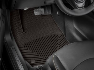 Chevrolet Equinox Floor Mats - Front - WeatherTech - Rubber - Cocoa - `18-`27