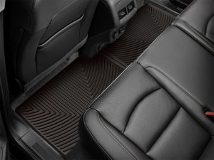 Chevrolet Equinox Floor Mats - Rear - WeatherTech - Rubber - Cocoa - `18-`27