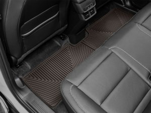 Chevrolet Equinox Floor Mats - Rear - WeatherTech - Rubber - Cocoa - `18-`27