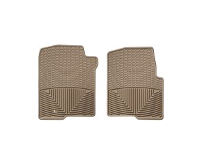 Ford F150 Rubber Floor Mats - Front - WeatherTech - All-Weather - Tan - `04-`08