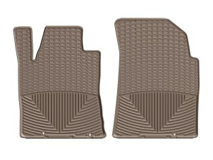 Nissan Maxima Floor Mats - Front - WeatherTech - Rubber, All-Weather - Tan - `16-`27 Nissan Maxima Floor Mats - Front - WeatherTech - Rubber, All-Weather - Tan - `16-`27