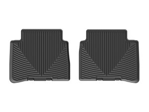 Nissan Maxima Floor Mat Set - Rear - WeatherTech - All-Weather - Black - `16-`27 Nissan Maxima Floor Mat Set - Rear - WeatherTech - All-Weather - Black - `16-`27