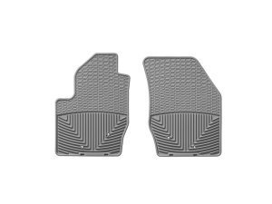 Volvo XC90 Floor Mats - Rubber - Front - WeatherTech - All-Weather - Grey - `03-`13