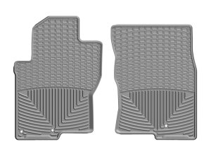 Nissan Frontier Floor Mats - Front - WeatherTech - Rubber - Grey - `08-`19