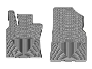 Toyota Camry Floor Mats - Front - WeatherTech - All-Weather Rubber Mats - Gray - `18-`27