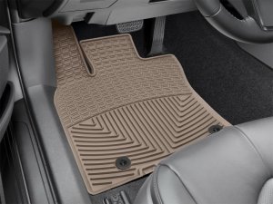Toyota Camry Floor Mats - Front - WeatherTech - Rubber - Tan - `18-`27