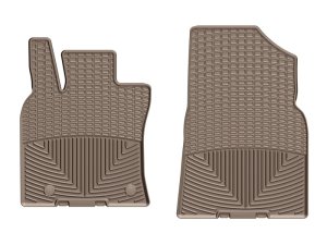 Toyota Camry Floor Mats - Front - WeatherTech - Rubber - Tan - `18-`27
