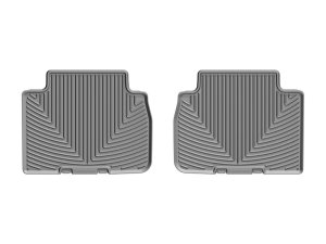 Toyota Camry Floor Mats - Rear - WeatherTech - Rubber - Grey - `18-`27