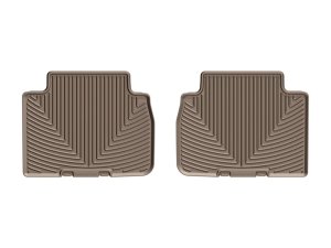 Toyota Camry Floor Mats - Rear - WeatherTech - Rubber - Tan - `18-`27