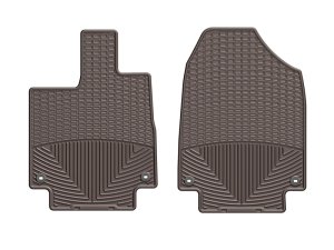 Honda Odyssey Floor Mats - Front - WeatherTech - All-Weather, Rubber - Cocoa - `18-`27