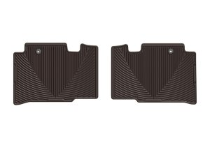 Honda Odyssey Floor Mats - Rear - WeatherTech - Rubber - Cocoa - `18-`27
