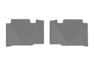 Honda Odyssey Floor Mats - Rear - WeatherTech - All-Weather Rubber - Grey - `18-`27