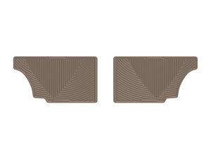 Honda Odyssey Floor Mats - Rear - WeatherTech - Rubber - Tan - `18-`27