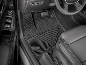 Chevrolet Traverse Floor Mats - Front - WeatherTech - Rubber - Black - `18-`20