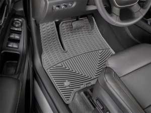 Chevrolet Traverse Rubber Floor Mats - Front - WeatherTech - All-Weather - Grey - `18-`27