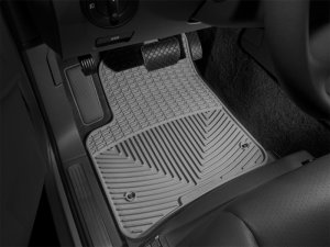 Porsche Cayenne Rubber Mats - Front - WeatherTech - All-Weather - Grey - `03-`10