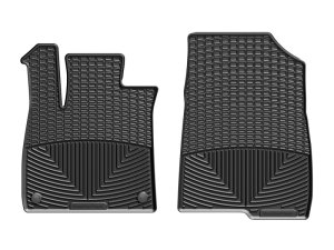 Honda Accord Floor Mats - Front - WeatherTech - Rubber - Black - `18-`27