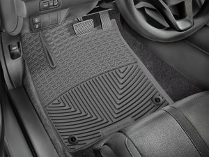 Honda Accord Floor Mats - Front - WeatherTech - All-Weather - Grey - `18-`27