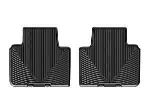 Honda Accord Floor Mats - Rear - WeatherTech - All-Weather - Black - `18-`27