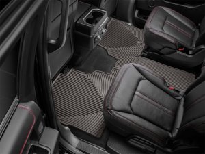 Lincoln Navigator Floor Mats - Rear - WeatherTech - Rubber - Cocoa - `18-`27