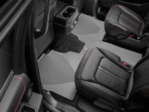 Ford Expedition Max Floor Mats - Rear - WeatherTech - Rubber, All-Weather - Grey - `18-`27