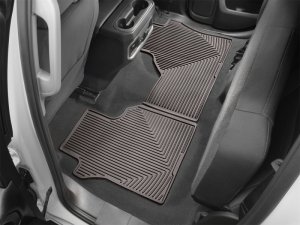 Chevrolet Silverado 1500 Floor Mats - Rear - WeatherTech - All-Weather - Cocoa - `19-`27