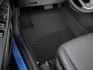 Hyundai Kona Floor Mats - Front - WeatherTech - Rubber - Black - `18-`27