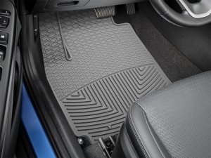 Hyundai Kona Floor Mats - Front - WeatherTech - Rubber - Grey - `18-`27