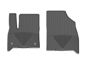 Buick Enclave Floor Mats - Front - WeatherTech - Rubber - Black - `18-`27 Buick Enclave Floor Mats - Front - WeatherTech - Rubber - Black - `18-`27