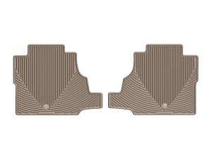 Lincoln Navigator L Floor Mat Set - Rear - WeatherTech - Rubber - Tan - `18-`27