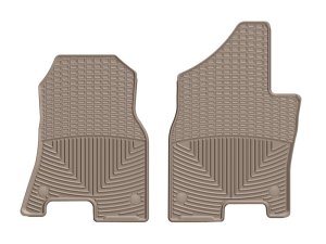 Dodge Ram Truck 1500 Floor Mats - Front - WeatherTech - Rubber - Tan - `19-`27